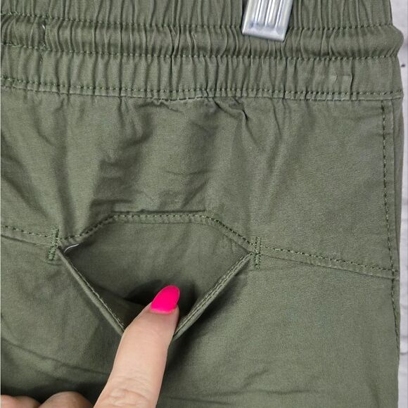 Levi Strauss Boys Cargo Jogger Pull On Pants Olive Green Outdoor Activewear UPF - Picture 8 of 14